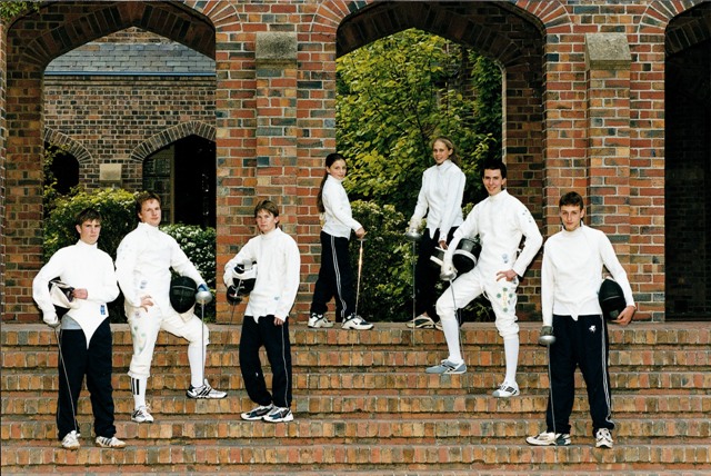 Fencing Team, 2002.